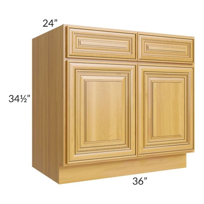 RTA Glazed Praline 36" Base Cabinet