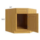 RTA Glazed Praline 36" Diagonal Corner Sink Base Cabinet