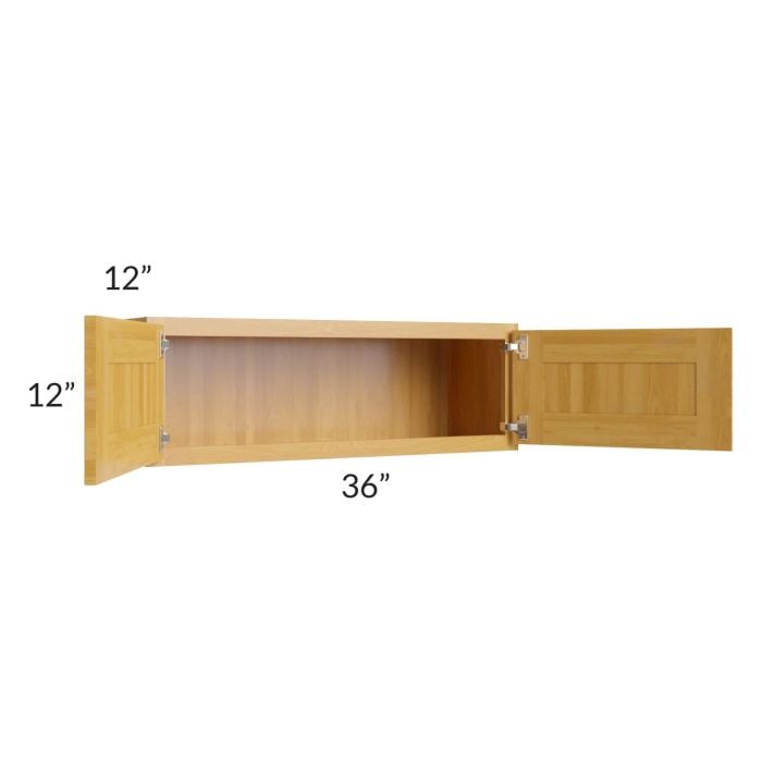 RTA Glazed Praline 36" x 12" Wall Cabinet