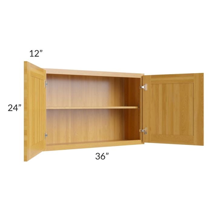 RTA Glazed Praline 36" x 24" Wall Cabinet
