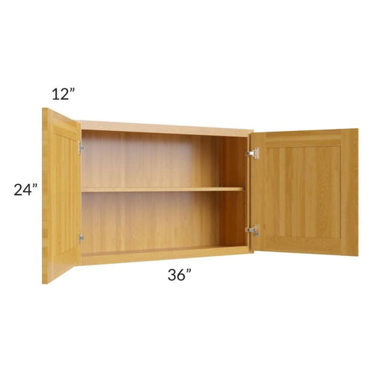 RTA Glazed Praline 36" x 24" Wall Cabinet