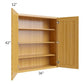 RTA Glazed Praline 36" x 42" Wall Cabinet with Mullion Glass Door