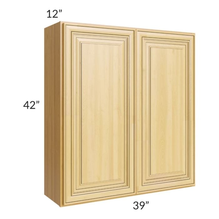 RTA Glazed Praline 39" x 42" Wall Cabinet