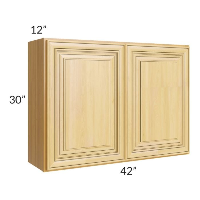 RTA Glazed Praline 42" x 30" Wall Cabinet