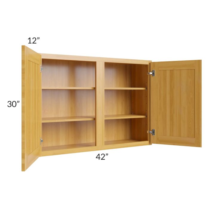RTA Glazed Praline 42" x 30" Wall Cabinet