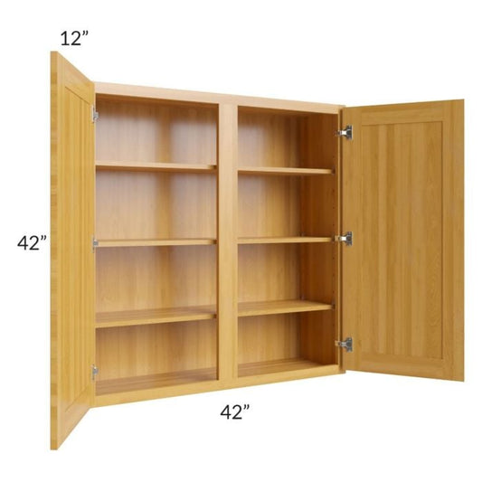 RTA Glazed Praline 42" x 42" Wall Cabinet