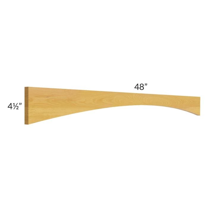 RTA Glazed Praline 48" Arched Valance