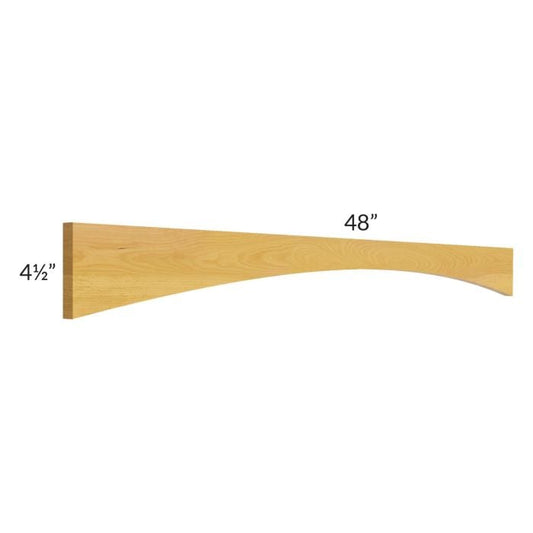 RTA Glazed Praline 48" Arched Valance