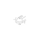 RTA Glazed Praline 8' Light Rail Molding
