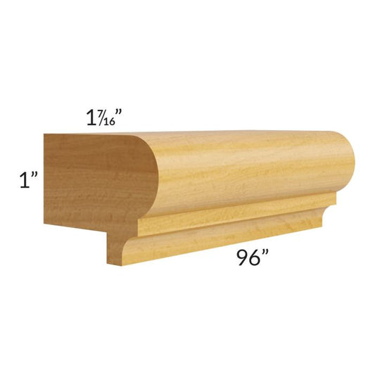 RTA Glazed Praline 8' Light Rail Molding