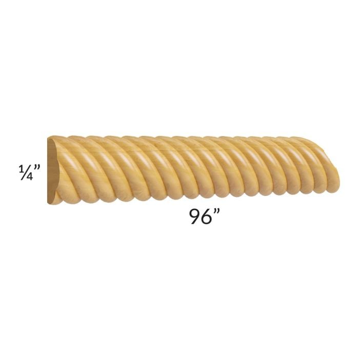RTA Glazed Praline 8' Rope Molding