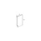 RTA Glazed Praline Base End Panel / Appliance End Panel