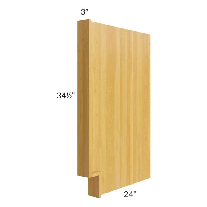 RTA Glazed Praline Base End Panel / Appliance End Panel