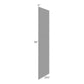 RTA Graphite Grey Shaker 24" x 96" Universal Veneered Skin Panel