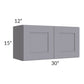 RTA Graphite Grey Shaker 30" x 15" Wall Cabinet