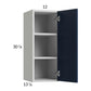 RTA Harbor Navy 12" x 30-1/4" Wall Cabinet