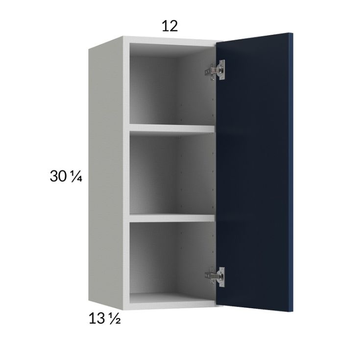 RTA Harbor Navy 12" x 30-1/4" Wall Cabinet