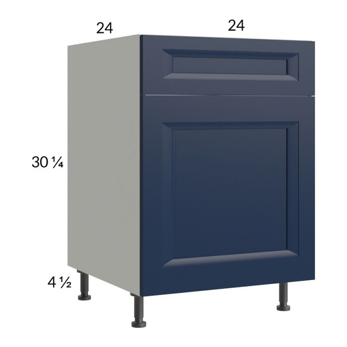 RTA Harbor Navy 24" Sink Base Cabinet with 1 door