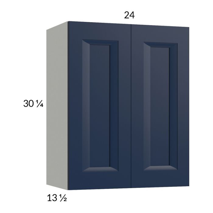 RTA Harbor Navy 24" x 30-1/4" Wall Cabinet