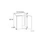 RTA Harbor Navy 27" Full Height Door Sink Base Cabinet