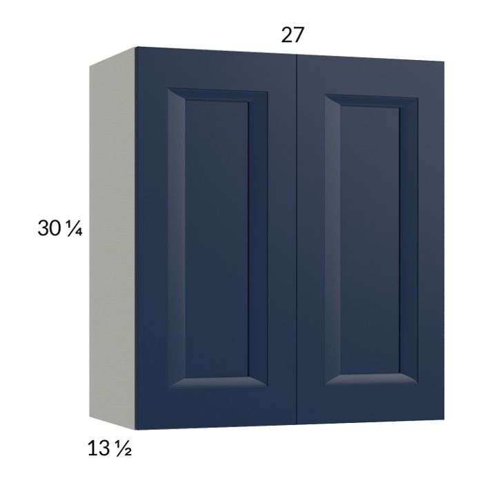 RTA Harbor Navy 27" x 30-1/4" Wall Cabinet