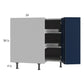 RTA Harbor Navy 33" Lazy Susan Base Cabinet