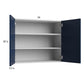 RTA Harbor Navy 36" x 30-1/4" Wall Cabinet with 1 Fnished End Panel