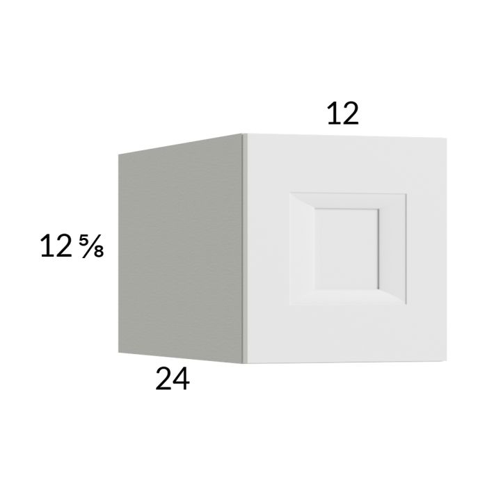RTA Harbor White 12" x 12-5/8" x 24" Wall Cabinet