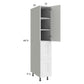RTA Harbor White 12" x 71-1/4" Utility Cabinet with 1 Door and 2 Drawers