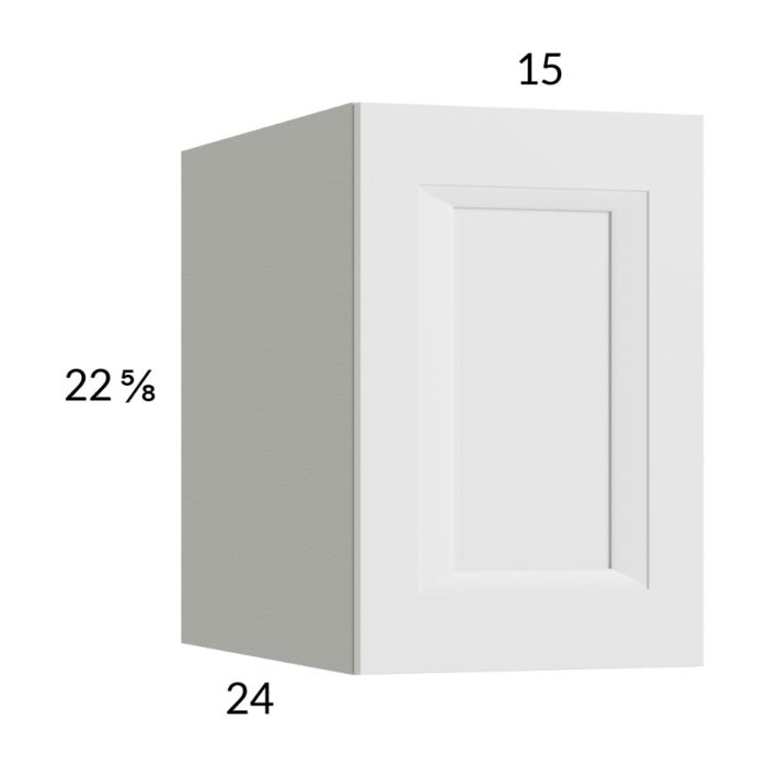 RTA Harbor White 15" x 22-5/8" x 24" Wall Cabinet
