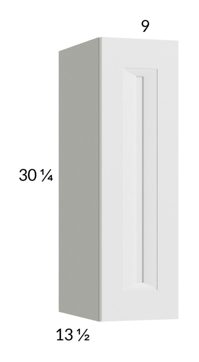 RTA Harbor White 15" x 3-5/8" Wall Cabinet with 2 Finished End Panels