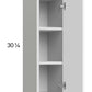 RTA Harbor White 15" x 3-5/8" Wall Cabinet