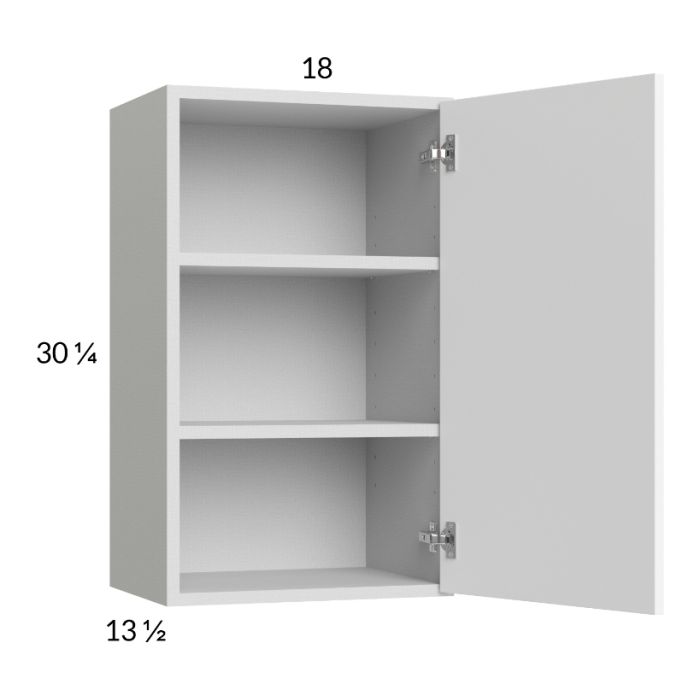 RTA Harbor White 18" x 30-1/4" Wall Cabinet