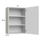 RTA Harbor White 21" x 30-1/4" Wall Cabinet with 2 Finished End Panels
