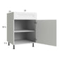 RTA Harbor White 24" Base Cabinet with 1 door