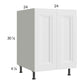 RTA Harbor White 24" Full Height Door Base Cabinet