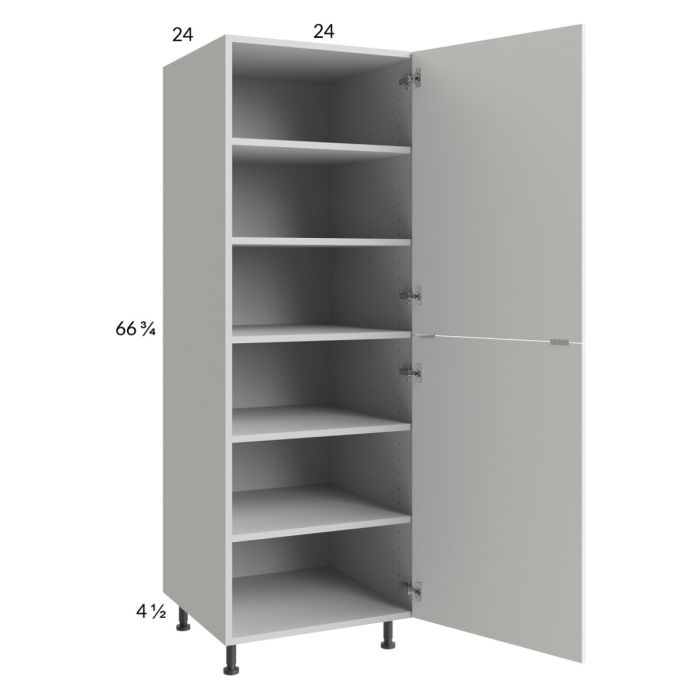 RTA Harbor White 24" x 71-1/4" Utility Cabinet with 1 Door
