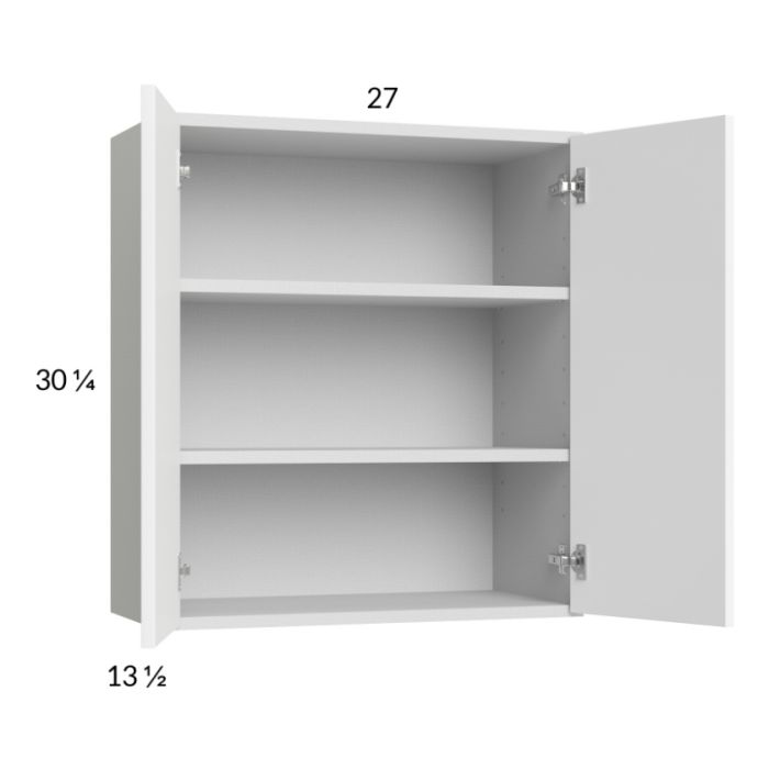 RTA Harbor White 27" x 30-1/4" Wall Cabinet