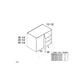 RTA Harbor White 27" x 35-1/4" Blind Corner Wall Cabinet