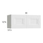RTA Harbor White 30" x 12-5/8" Wall Cabinet