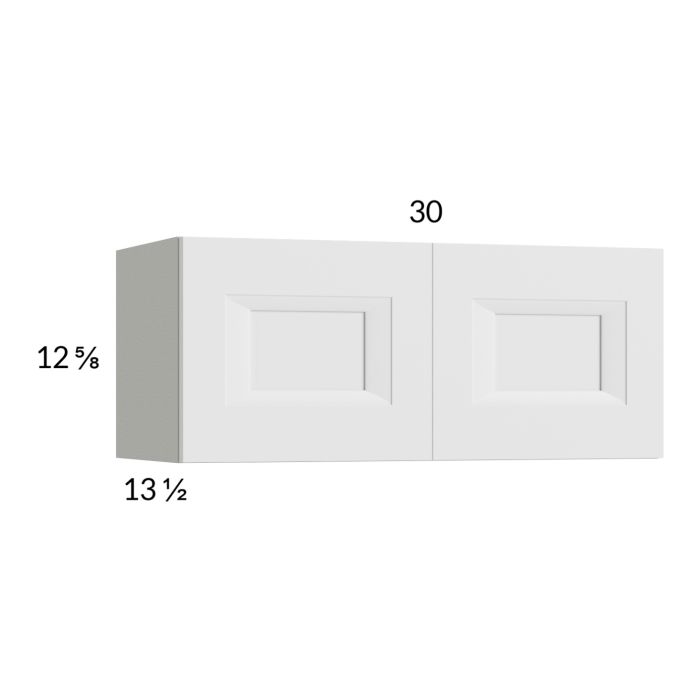 RTA Harbor White 30" x 12-5/8" Wall Cabinet