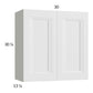 RTA Harbor White 30" x 30-1/4" Wall Cabinet with 2 Finished End Panels