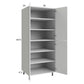 RTA Harbor White 30" x 71-1/4" Utility Cabinet with 2 Doors