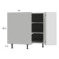 RTA Harbor White 33" Corner Base Cabinet with 1 Finished End Panel