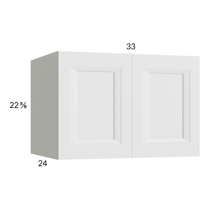 RTA Harbor White 33" x 22-5/8" x" 24" Wall Cabinet