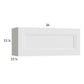 RTA Harbor White 36" x 15-1/8" Flip Up Door Wall Cabinet