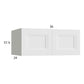 RTA Harbor White 36" x 15-1/8" x 24" Wall Cabinet