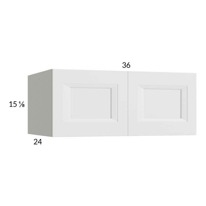 RTA Harbor White 36" x 15-1/8" x 24" Wall Cabinet