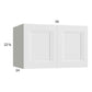 RTA Harbor White 36" x 22-5/8" x 24" Wall Cabinet