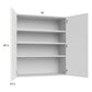 RTA Harbor White 36" x 40-1/4" Wall Cabinet with 2 Finished End Panels